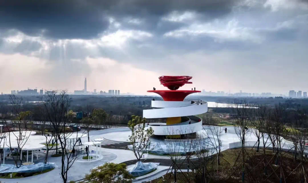 这个周末相约青龙湖!火炬观景台新地标已然矗立(图2)