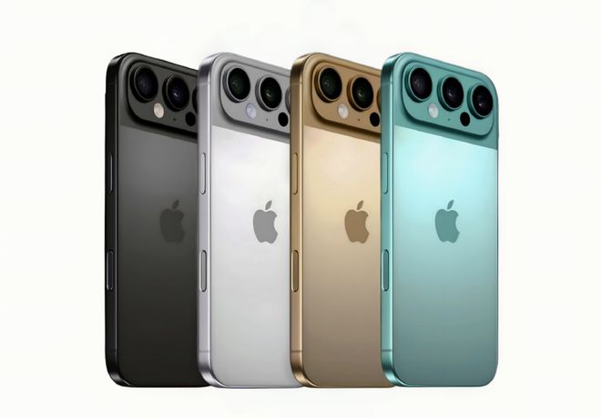 iPhone17系列外观基本定了：Air版配横向排布无缘空间！(图5)