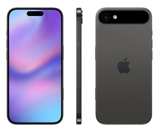 iPhone17系列外观基本定了：Air版配横向排布无缘空间！(图3)