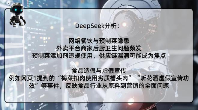 开云电竞入口:DeepSeek预测今年315这些行业将会暴雷教育、食品成重灾区(图5)