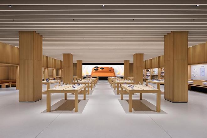 开云电竞:北京荟聚中心的AppleStore开业了人山人海中去感受苹果带来的新细节(图4)